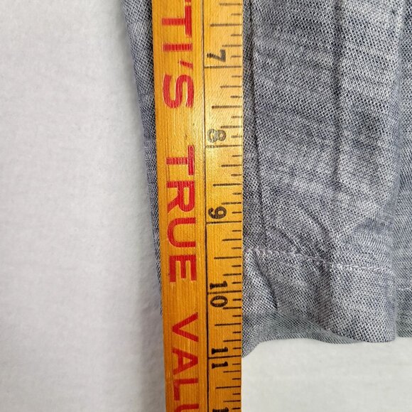 Mens Guess Slim-Fit Gray Shorts With Navy Belt Size 36 Cotton Blend - Picture 10 of 10